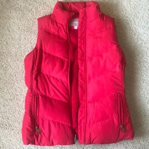 Banana Republic red vest